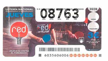 Décimo 08763 del sorteo 35-30/04/2026 Jueves