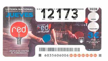 Décimo 12173 del sorteo 35-30/04/2026 Jueves