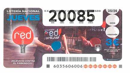Décimo 20085 del sorteo 35-30/04/2026 Jueves