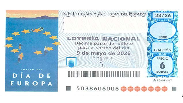 Décimo 98586 del sorteo 38-09/05/2026 Sábado