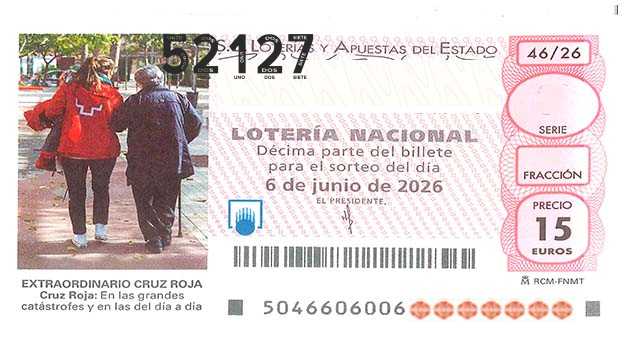 Décimo 52127 del sorteo 46-06/06/2026 Sábado