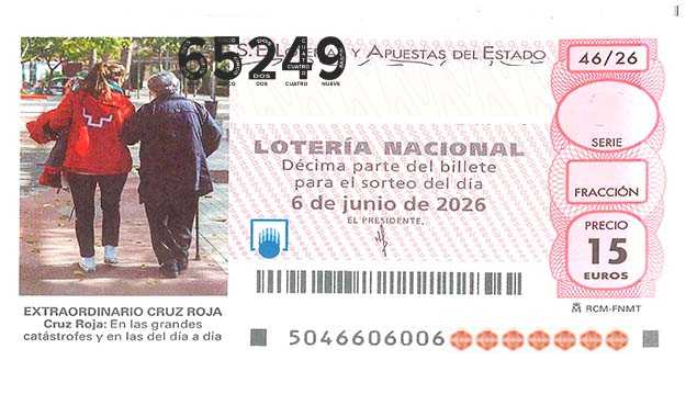 Décimo 65249 del sorteo 46-06/06/2026 Sábado