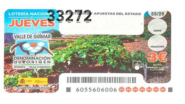 Décimo 33272 del sorteo 55-09/07/2026 Jueves