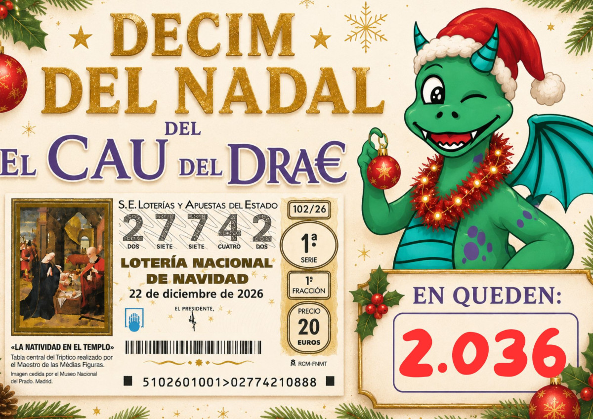    Imagen 1 para promocionar la tienda CAU DEL DRAC LOTERIA VIC